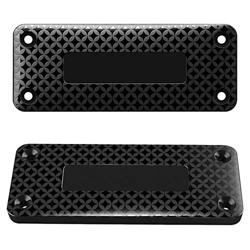 DD Gun Magnet Mount,HQ Rubber Coated 37lbs Rated, Magnetic Gun Holster for Vehicle and Indoor, Concealed for Handguns,Airguns,Rifle and Pistol in Car Wall Bedside and Office