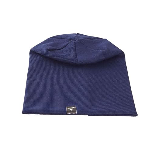 Gorro Touca Brohood Canelado Azul Marinho