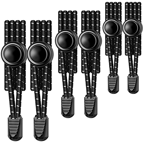 Image of UpUGo Elastic Shoe Laces, No Tie Shoe Laces Tieless for Kids, Adults, Elderly, One Size Fit All