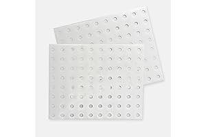 Hole Reinforcement Stickers Labels Transparent, 1400 Pack