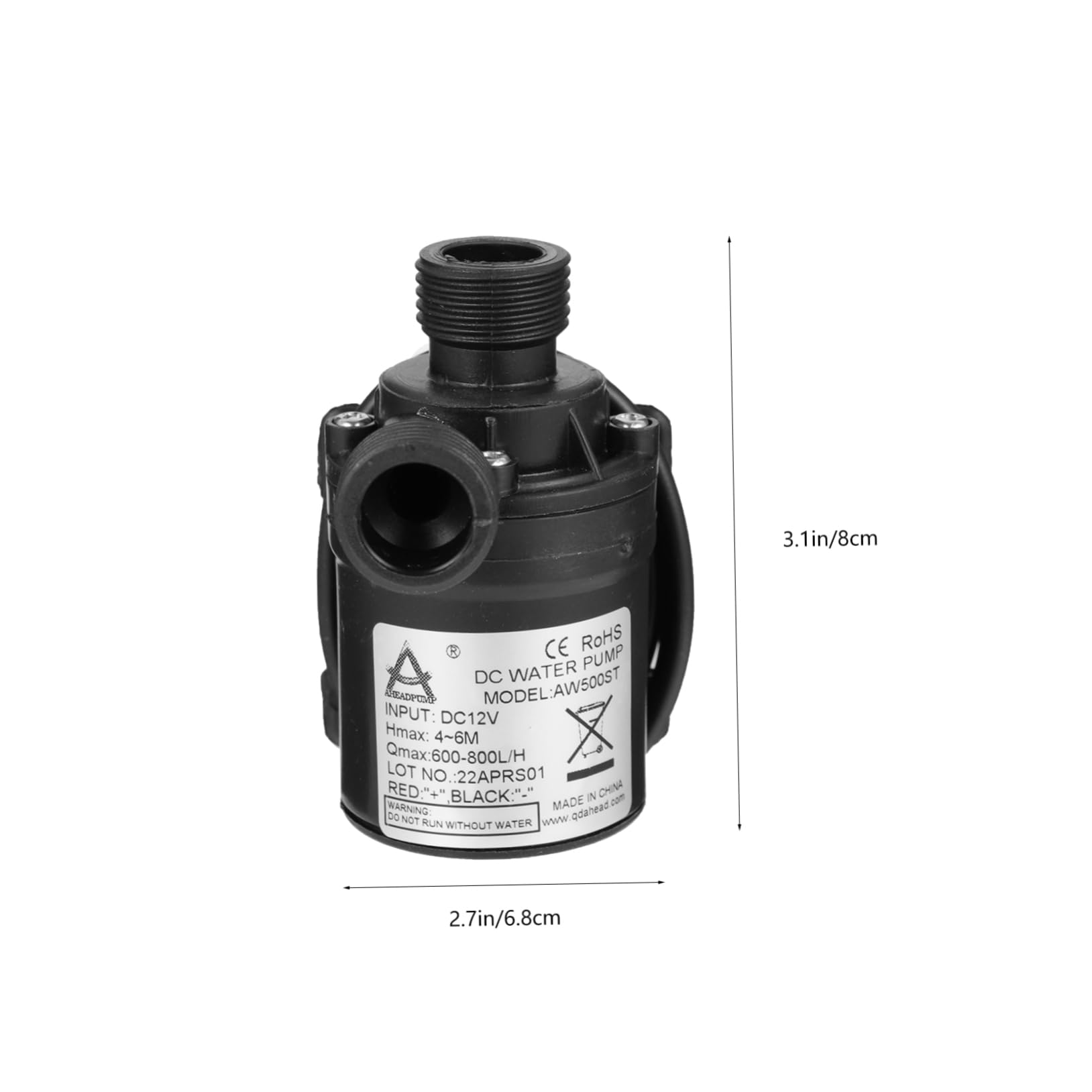 Homoyoyo Submersible Water Pump for Fish Tank Aquarium Silent Pump with Durable Material Easy Installation Portable Design for Home Use
