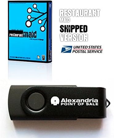 Alexandria Restaurant Point of Sale Software, Restaurant Maid version 2.346
