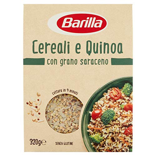 CARATTERISTICHE - Mix di Cereali ricco di fibre e proteine. Tempo di cottura 9 minuti senza pre ammollo, dopo averlo scolato lasciarlo riposare 3/4 minuti aggiungendo un filo di olio d'oliva