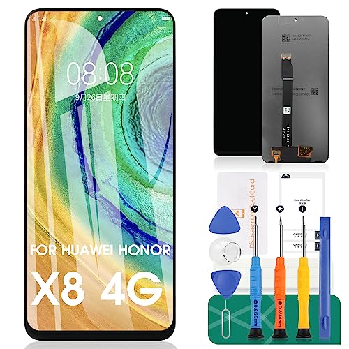 for Huawei Honor X8 Screen Replacement for Honor X8 LCD for Honor TFY-LX3 Touch Digitizer for Honor X30i Display Assembly TFY-LX1 TFY-LX2 TFY-AN00 (Not for X8 5g)