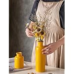 Ceramic Vase Set,Set of 3 Small Vases,- Modern Decorative vase,Suitable for Shelf Decor,Fireplaces Decor,Bookshelf, Living Room Table Décor,Fireplace & Entrance Decor。… - Image 4