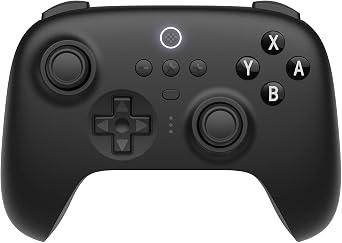 8bitdo ultimate 充電ドックを備えたBluetoothコントローラー、スイッチ用のワイヤレスプロコントローラー、Windows、およびsteam Deck Black