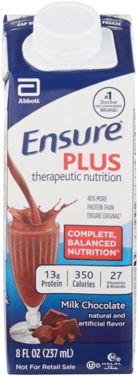 Ensure Original Nutrition Milk Chocolate Meal Replacement Shake, 8 Fl Oz (24 Ct)
