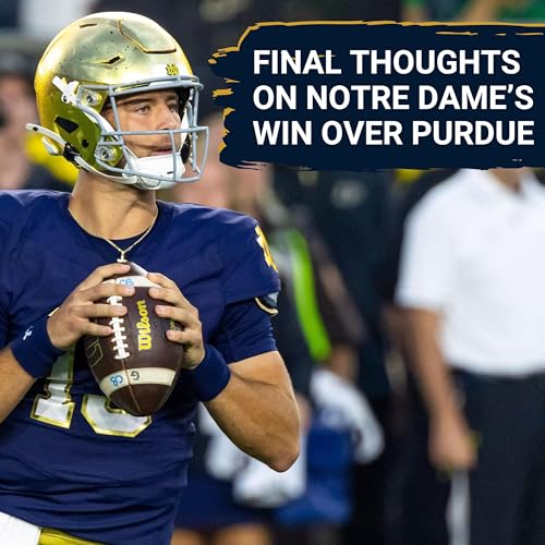 Final Thoughts on Notre Dame’s Win Over Purdue With Luke Smith Podcast Por arte de portada