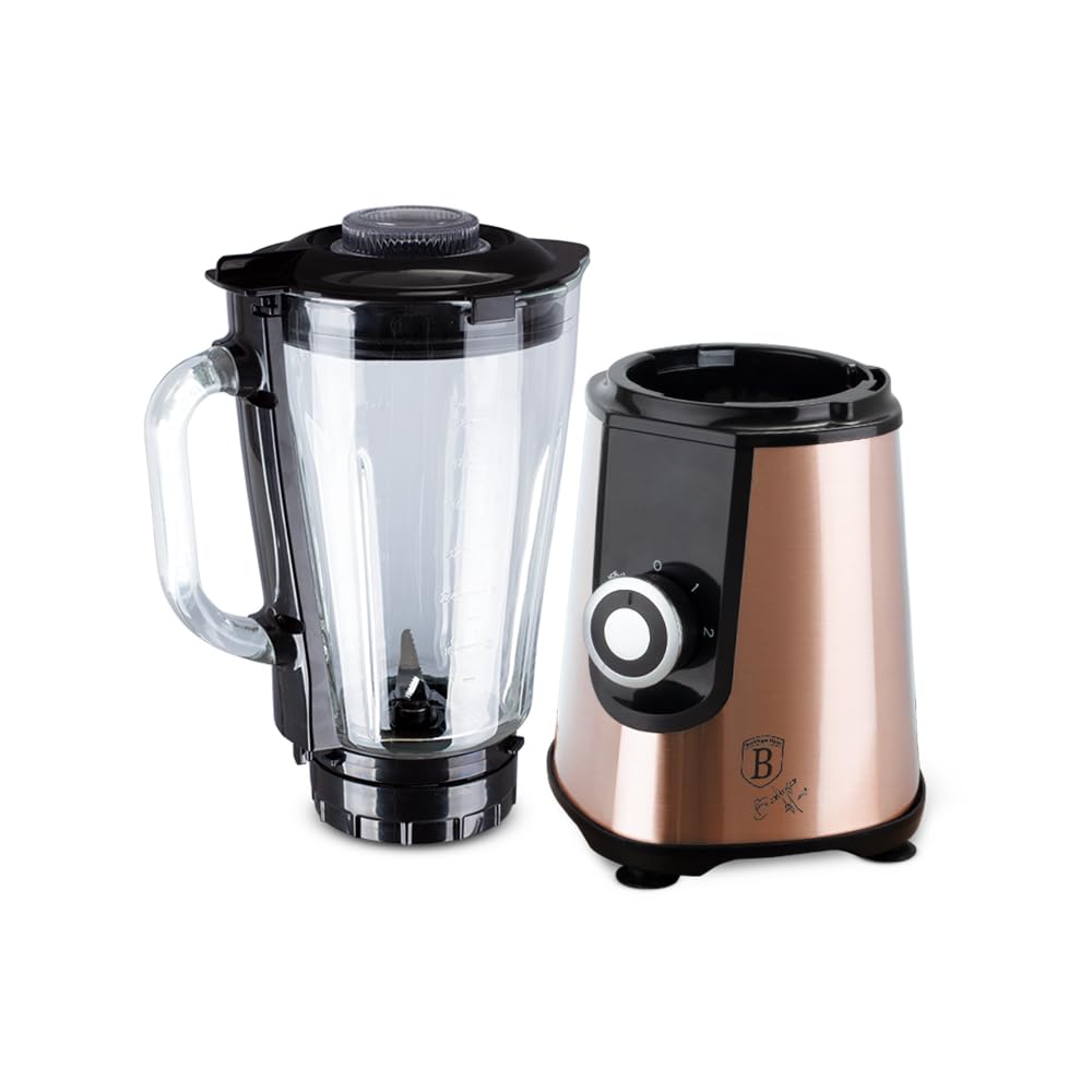 Table blender with 1,75 L GLASS jar, 1000 W, rose gold