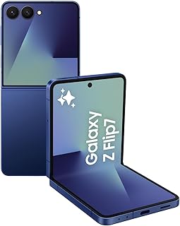 Samsung Galaxy Z Flip7, 512GB, Blue Shadow (CAD Version & Warranty) - AI Smartphone, 50MP, 6.9" Dynamic AMOLED Main Displa...