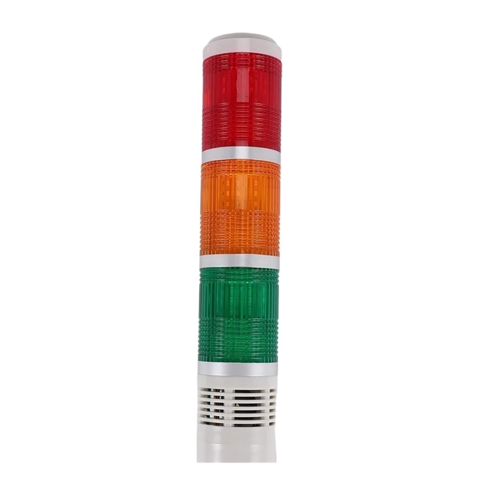 AC/DC 24V Rojo Verde Amarillo Lámpara LED Luz de señal de torre industrial