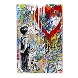 ジグソーパズル 1000ピース banksy バンクシー 木製パズル 装飾画 壁掛け壁画 Jigsaw Puzzle 部屋飾り 子供の誕生日プレゼント 贈り物