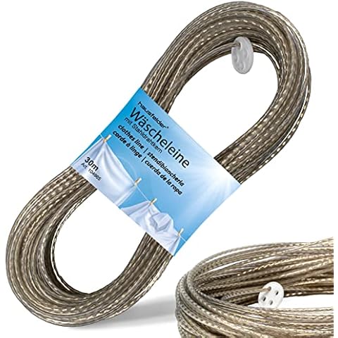 Hausfelder Wäscheleine 30 Meter mit Stahlkern Cover