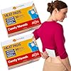 SunnyBay Parches adhesivos para aliviar el dolor de cuello, rodilla y dolor de espalda superior o inferior, almohadillas de calor activadas por aire para calambres menstruales, rigidez, esguinces y