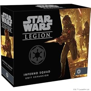 Atomic Mass Games Star Wars: Legion Inferno Squad Unit Expansion – Join Elite Imperial Special Forces! Tabletop Miniatures Strategy Game for Kids & Adults, Ages 14+, 2 Players, 3 Hr Playtime, Made