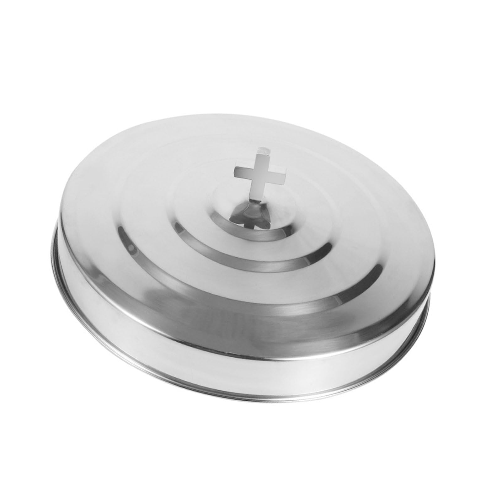 ZBIianxer 3 Portable Stainless Steel Communion Cup Holder Stackable Design 39-Capacity for Group Worship Ceremonies Stackable Communion Serving Tray