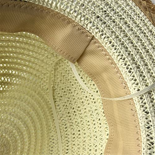 Chapeau Panama en paille tressée élégant taille 55-58 cm