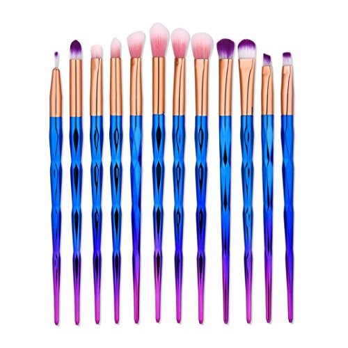 Makeup brushes,ABCsell 2017 12Pcs Blending Pencil Basic Eye shadow Makeup Brushes Eyeliner Brush