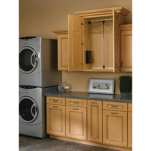 Image of Rev-A-Shelf 35 inch-48 inch Pull Down Adjustable Closet Rod w /Telescoping Handle