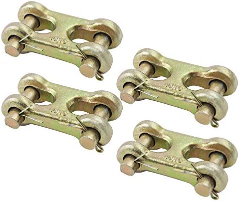 2x Twin Clevis Safety Chain Repair Link 1/4 5/16 G70 Truck Trailer 4700WLL - Foto 12