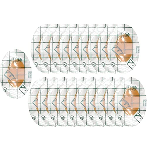 MagiDeal 20 piezas para, cubiertas impermeables para los oídos, orejeras, portátiles, suaves, cómodas, pegatinas para los oídos, protectores para los, 4,4 cm x 6,8 cm