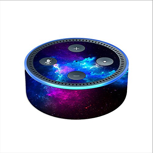 Skin Decal Vinyl Wrap for Amazon Echo Dot 2 (2nd Generation) / Galaxy Space Gasses