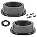2PCS Carbon Fiber Style 6x9'' inch Speaker Boxes for Car UTV ATV RV Boat Trunk Trailer Golf Cart Marine Universal Speaker Enclosures Pods Adapter Spacer Door Kick Panel Cab (Carbon Fiber Look)