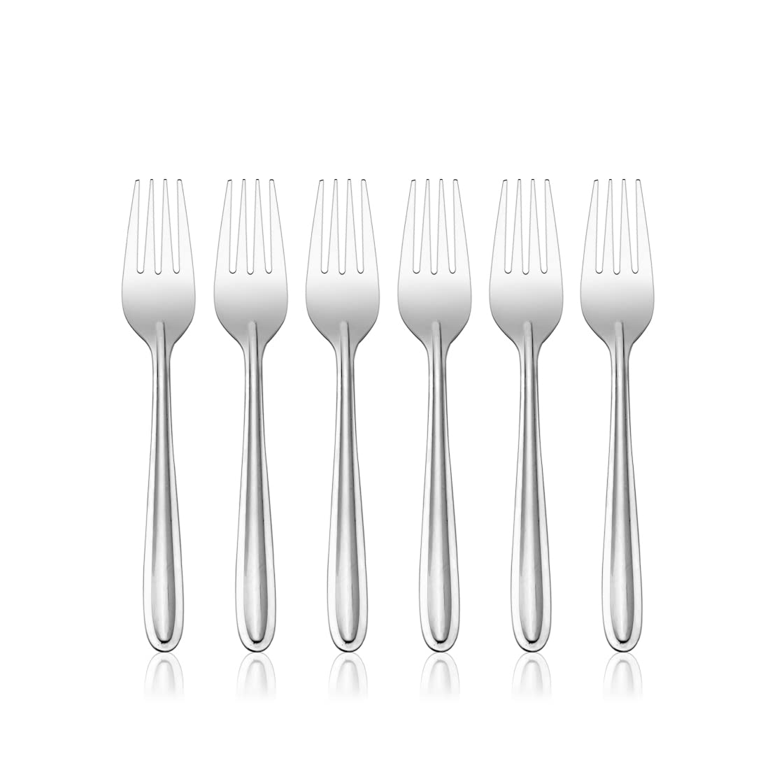 Shri & Sam Stainless Steel Sigma King Tea Fork, 6 Pieces