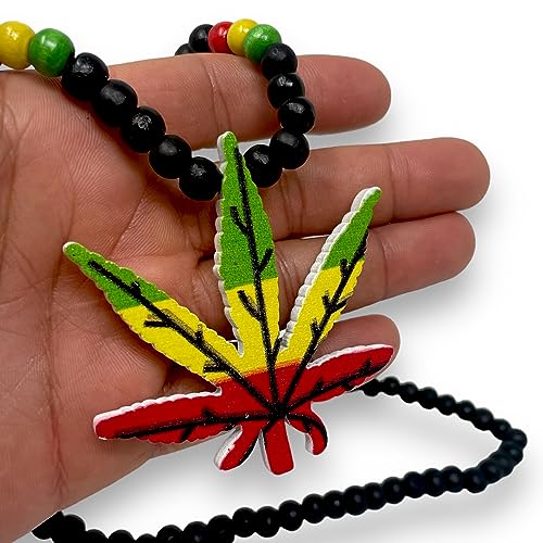 Exotic & Trendy Jewelry, Books and More Africa Necklace - Wooden Rasta Necklace Africa Unite Jamaican Necklace Wakanda Necklace2