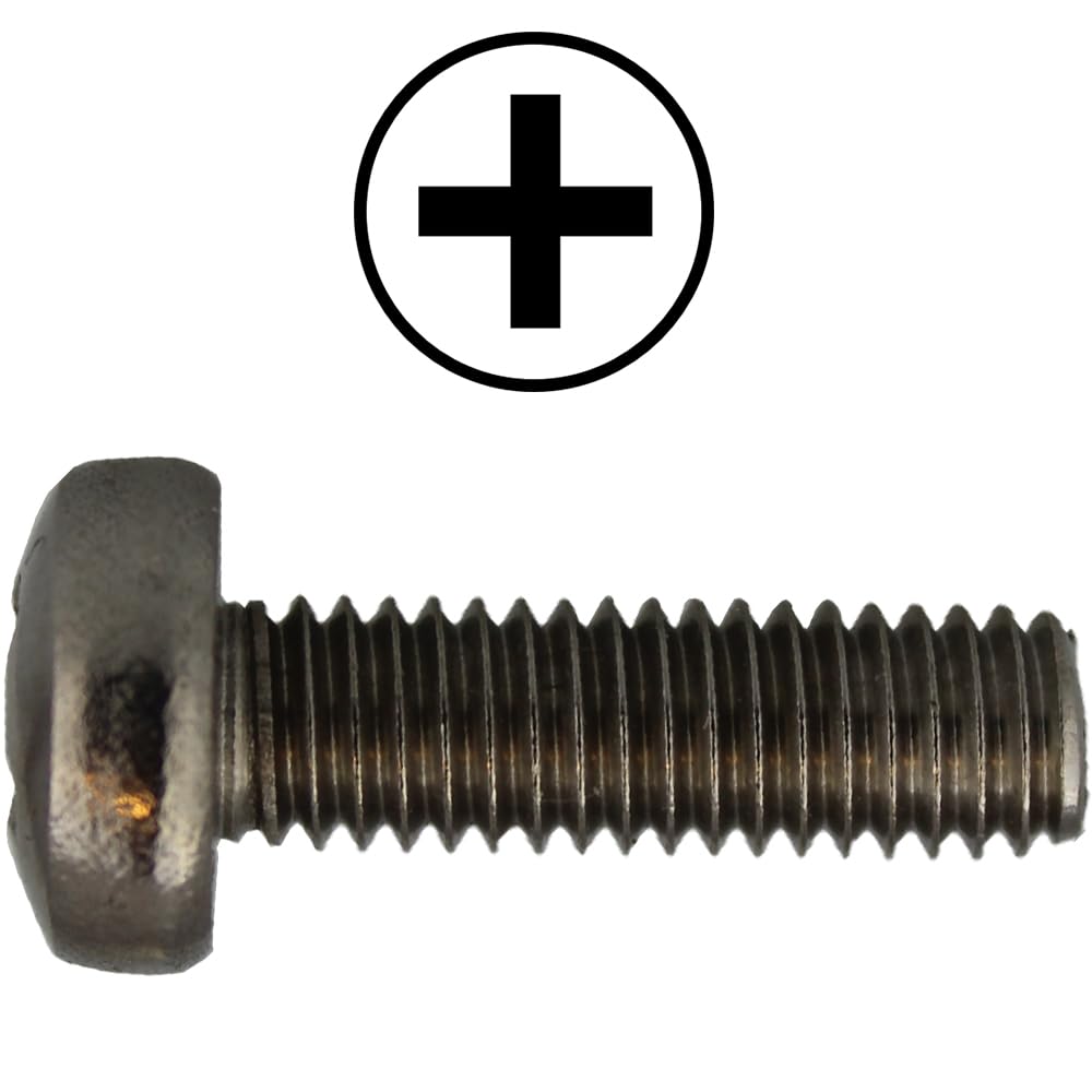 Viti A Testa Bombata Con Impronta A Croce Phillips In Acciaio Inox A2 DIN 7985 M5 X 25 (x10 - Foto 9