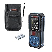 Bosch Professional Laser-Entfernungsmesser GLM 50-27 C (Reichweite: bis 50 m, robust, IP65, Bluetooth-Datenübertragung, 2 AA-Batterien, Schlaufe, Tasche) + GLM Lithium-Ionen-Akku BA 3.7V 1.0Ah – Ansicht 2