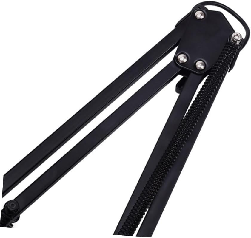 Kisangel 22Cm Retractable Long Arm LED Magnifying Glass Desk Lamp with USB, 3 Color Temperature Welding Light for Home, Office, and Craft Work