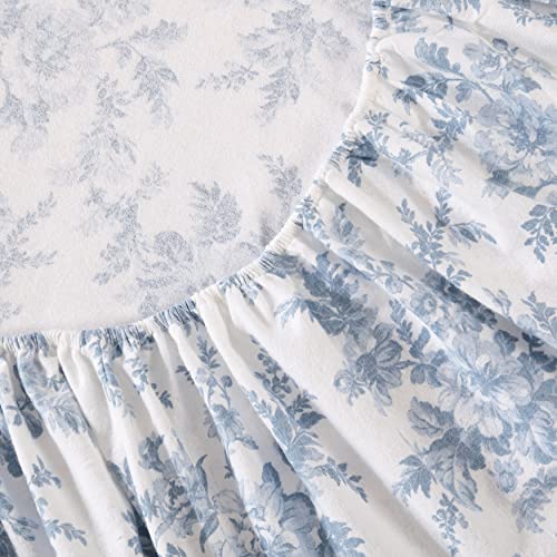 Laura Ashley - Twin Sheet Set with Fitted Sheet & Pillowcase - image 7