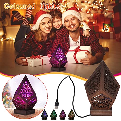 Gbsell Colorful Floor Lamp, Romantic Candlelight Dinner Led Lights Bohemian Floor Projector, Night Light For Living Room Bedroom Coffee Table #TOP1