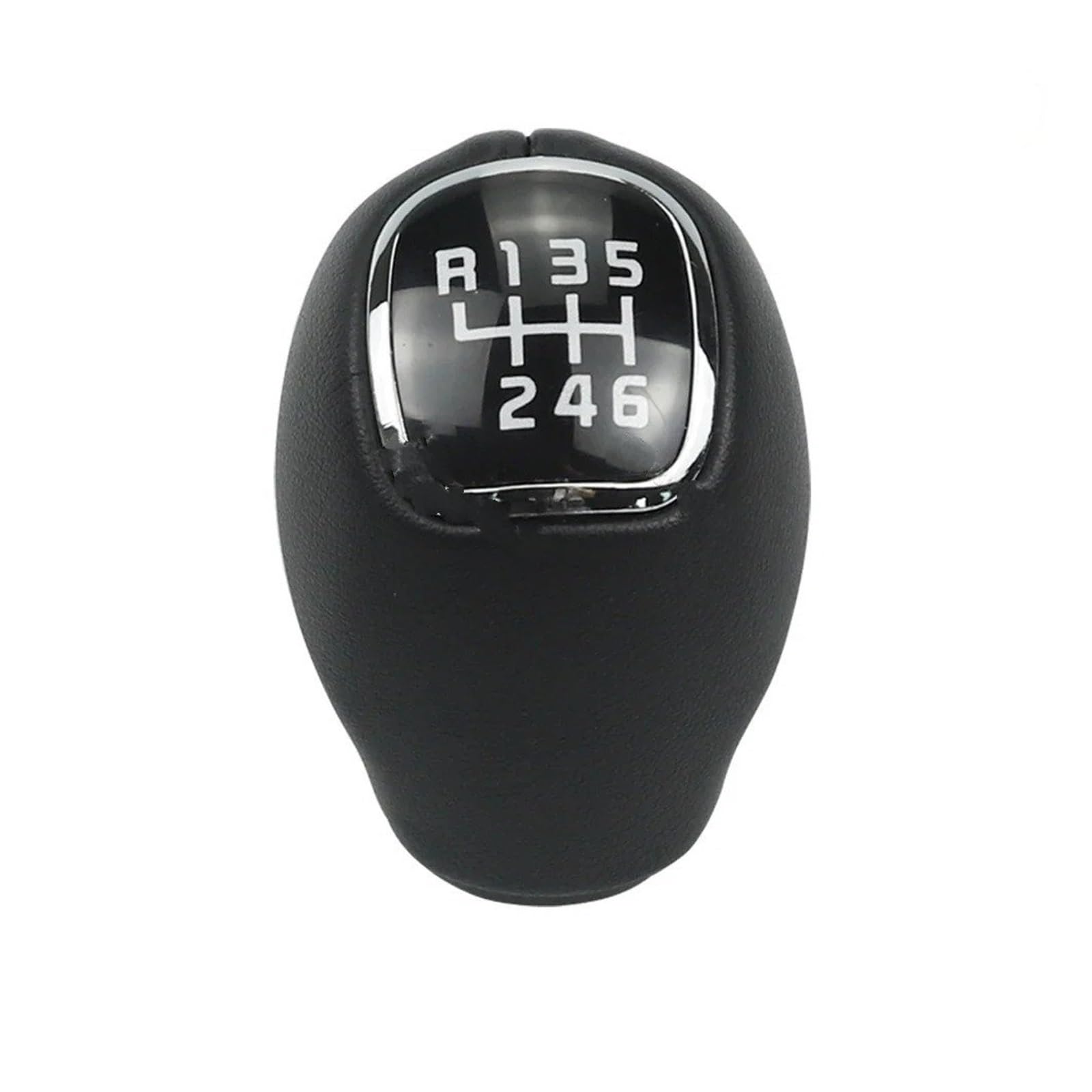 Vbbrswaad Gear Knob for Kia for Sportage 2011-2015 for Rio for Veloster Leather 5/6 Speed Manual Transmission Gear Shift Knob MT 43711 3W400HU(5 Speed)