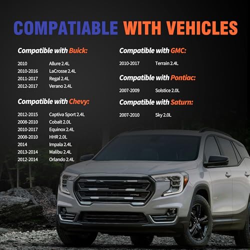 Image of HiSport Valve Cover Gasket 12609291 12608604 VS50778R | Compatible with Buick Allure LaCrosse Regal Chevy Captiva Sport HHR Malibu GMC Terrain Pontiac Solstice Saturn Sky 2007-2017