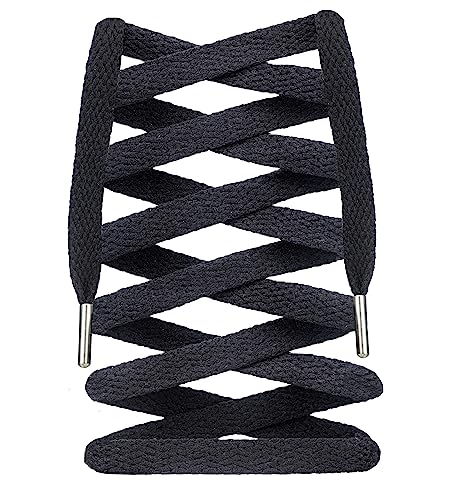 LitLaces - Premium Flat Cotton Shoe Laces Replacement for Air Jordan, Nike Dunk, Air Force...
