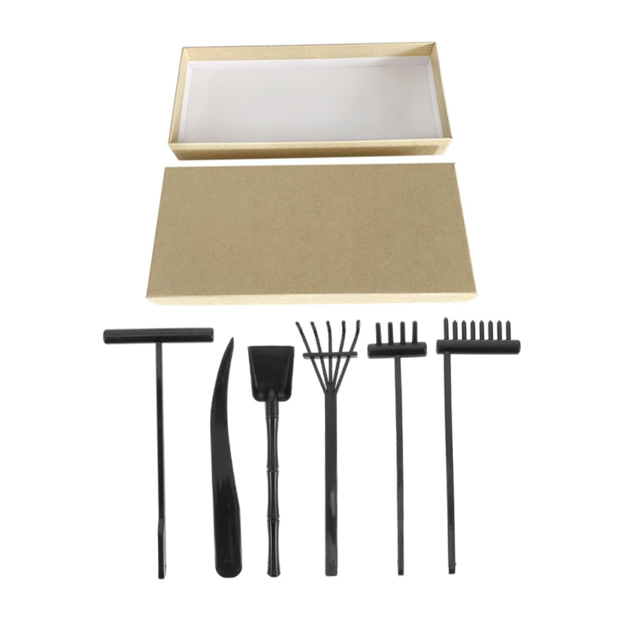 COSMEVIVI 1 Set Zen Garden Rake Kit Garden Tools for Boys and Girls Sand Table Decor for Desk