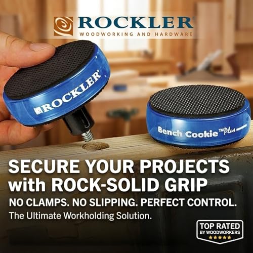 image for Rockler Work Bench Cookies Plus Work Grippers (4 Pack) – Rockler Ben