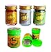 Produktbild 3 x 50g Thai Massagebalsam GREEN - LEMONGRASS - ORANGE rein pflanzlich + 3 x Hong Koo Herbal Inhaler aus thailändischen Kräutern und ätherischen Ölen - Thai Wellness Set