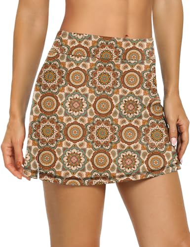 Image of LouKeith Tennis Skirts for Women Golf Athletic Activewear Skorts Mini Summer Workout Running Shorts with Pockets