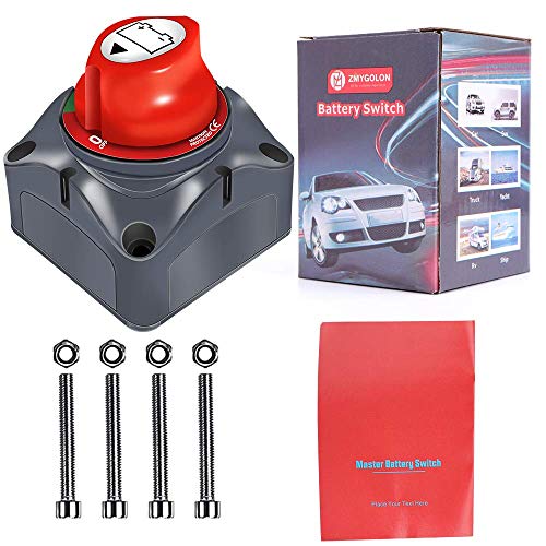 Master Switch Batterij 12V/24V - Batterij Afgesneden Schakelaar - Master Batterij Isolator Disconnect Switch Auto… - Afbeelding 8