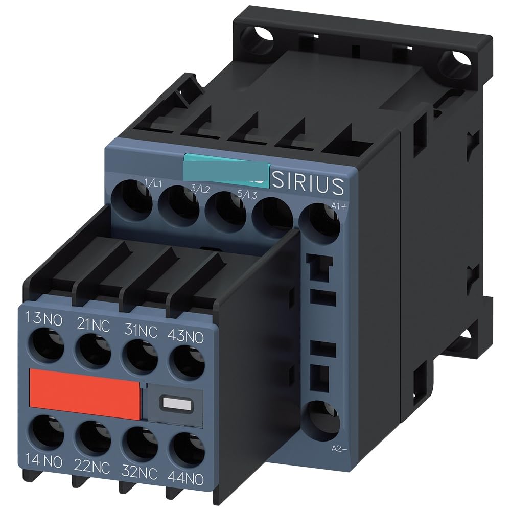 LDXMJZOT Power contactor AC-3 12 A 5.5 kW / 400 V 2 NO + 2 NC 48 V DC 3-Pole 3RT2017-1BW44-3MA0