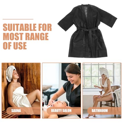 Bata de SPA Desechable Ligera y Amigable con la Piel en Pack de 10 4