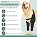 Pawfun Dog Elbow Protector Brace, Dog Leg Sleeves Anti-Licking for Hygroma, Calluses & Arthritis Relief – Adjustable Dog Elbow Pads & Shoulder Brace for Elbow Dysplasia and Injury Recovery, XL
