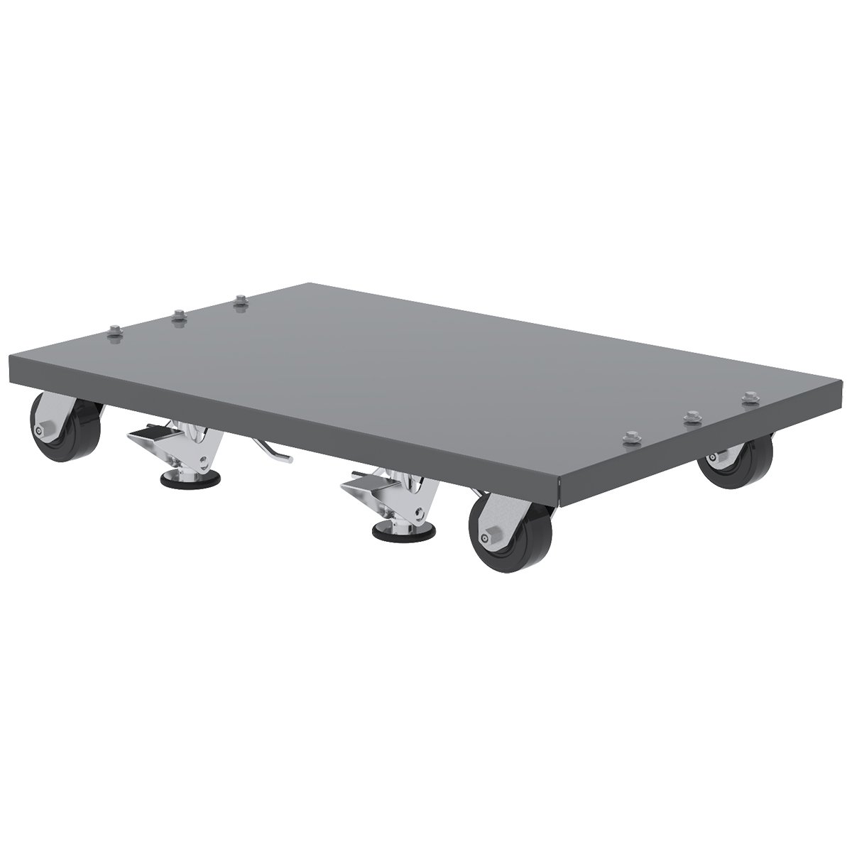 Akro-Mils30661DOLLYGY Powder Coated Steel Dolly, Grey