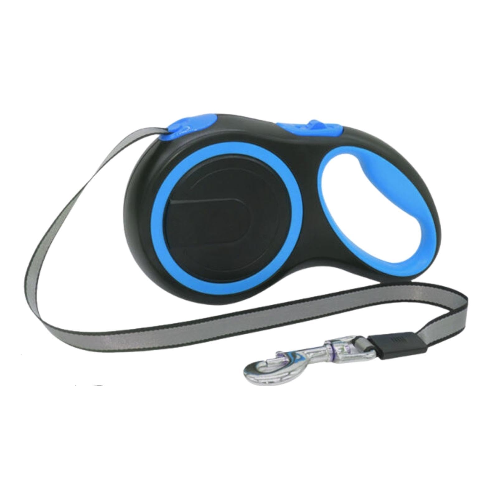 Youstylo Retractable Dog Leash, 360° Tangle-Free Heavy Duty Dog Walking Leash with 26ft Strong Nylon Tape/Anti-Slip Handle/One-Handed Brake-Pause, Lock for Dogs/Cat/Pets up to 110lbs/50KG (Blue, 8m) (B0CDPJ64RL) Amazon Price History, Amazon Price Tracker