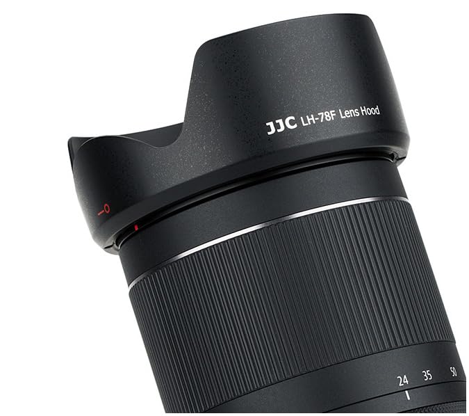 JJC LH-78F Pare-soleil compatible avec Canon RF 24-240 mm remplace EW-78F
