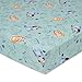 Bluey Sheet Set - Fits Toddler Bed or Crib Mattress - Fitted Sheet and Pillow Case, Green