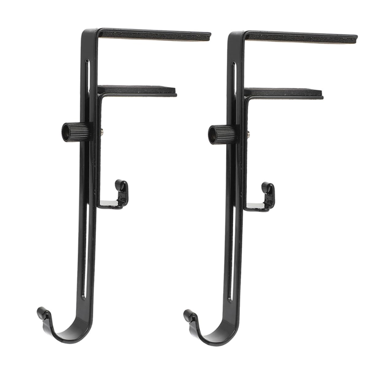 FUNOMOCYA Adjustable Telescopic Hooks Metal Stocking Holders for Large Christmas Stockings
